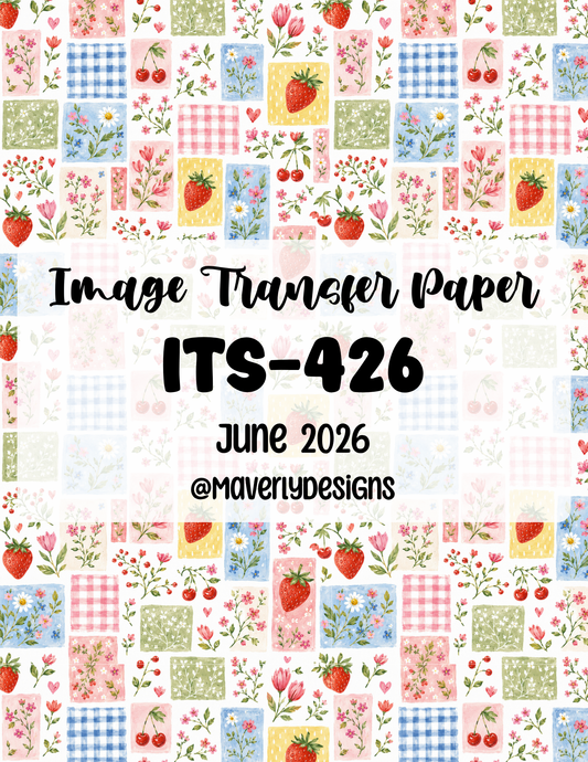 ITS-426 - Transfer Paper - June 2026 Launch