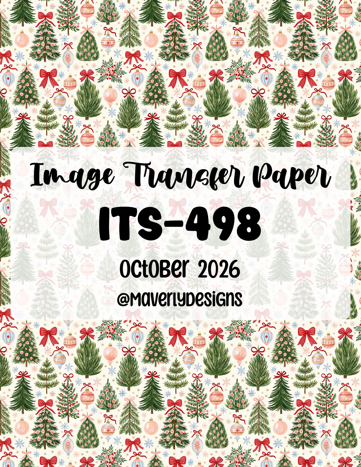 ITS-498 - Transfer Paper - October 2026 Launch