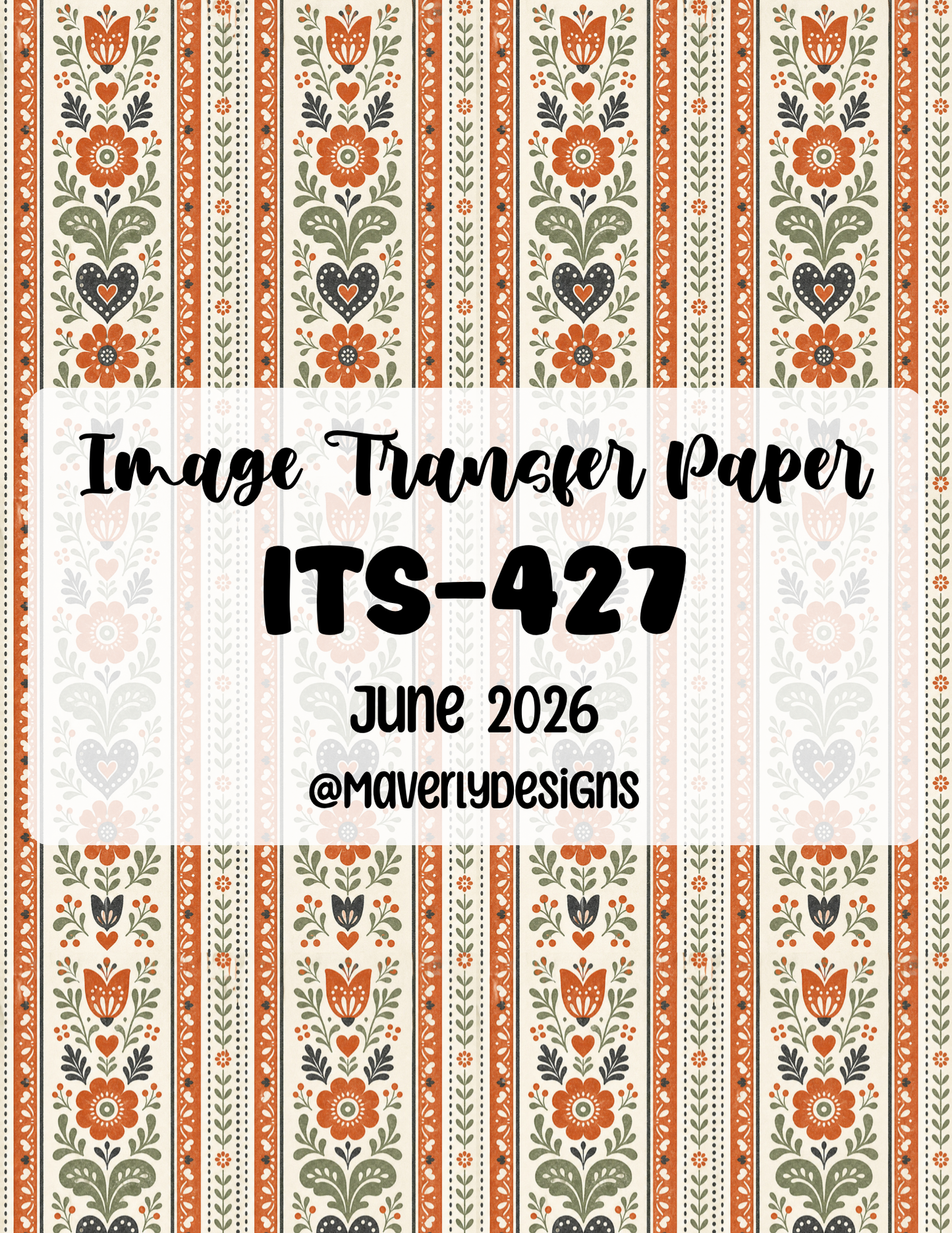 ITS-427 - Transfer Paper - June 2026 Launch