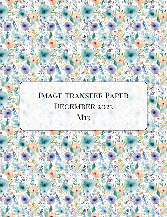M13 Transfer Paper - December 2023 Launch