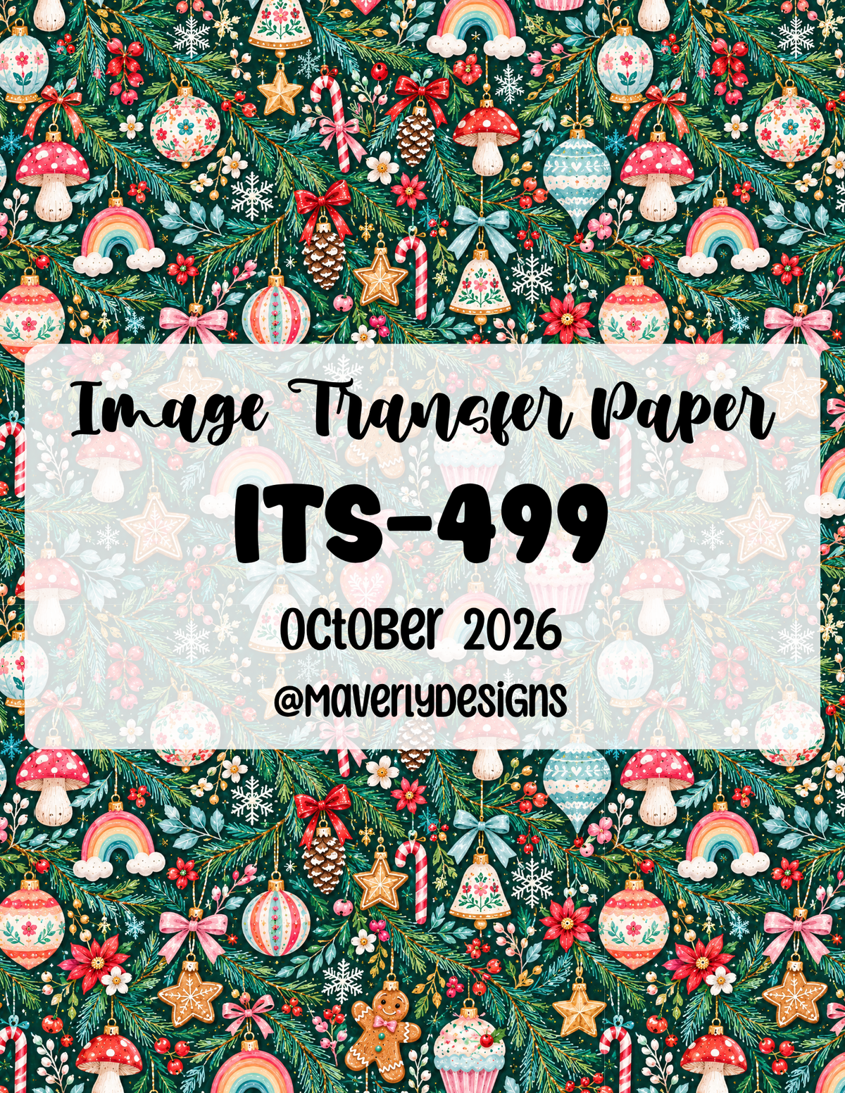 ITS-499 - Transfer Paper - October 2026 Launch