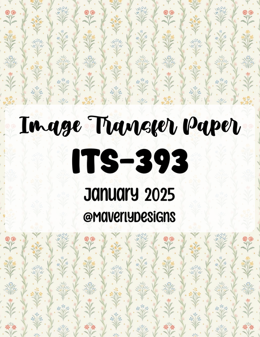 ITS-393 - Transfer Paper - January 2026 Launch