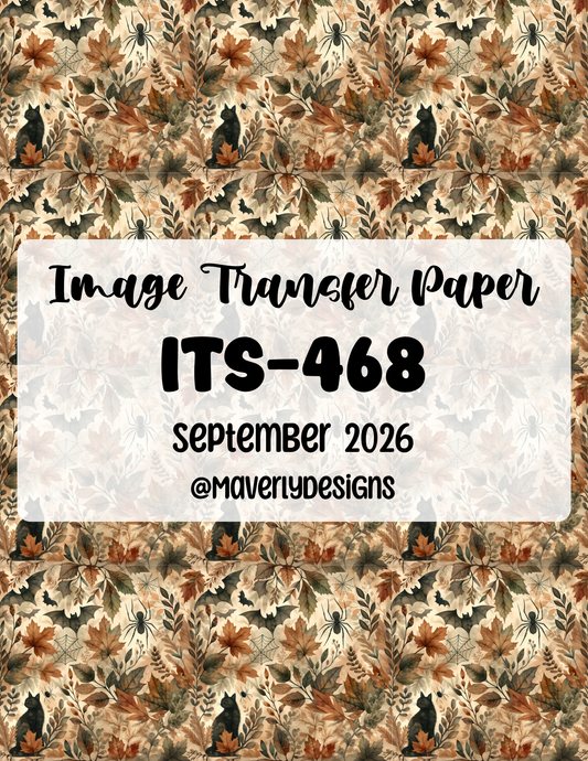 ITS-468 - Transfer Paper - September 2026 Launch