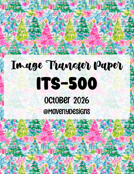 ITS-500 - Transfer Paper - October 2026 Launch