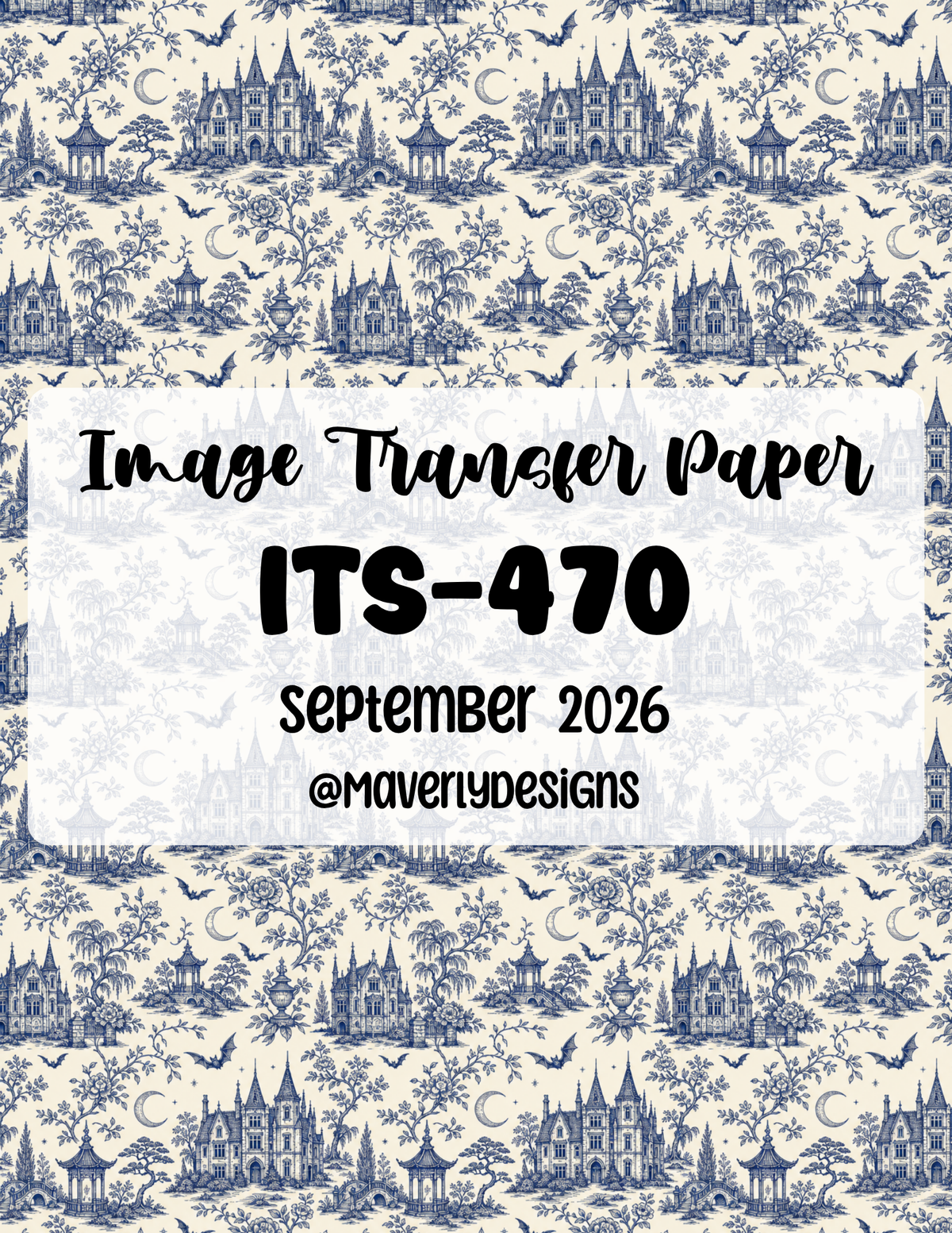 ITS-470- Transfer Paper - September 2026 Launch