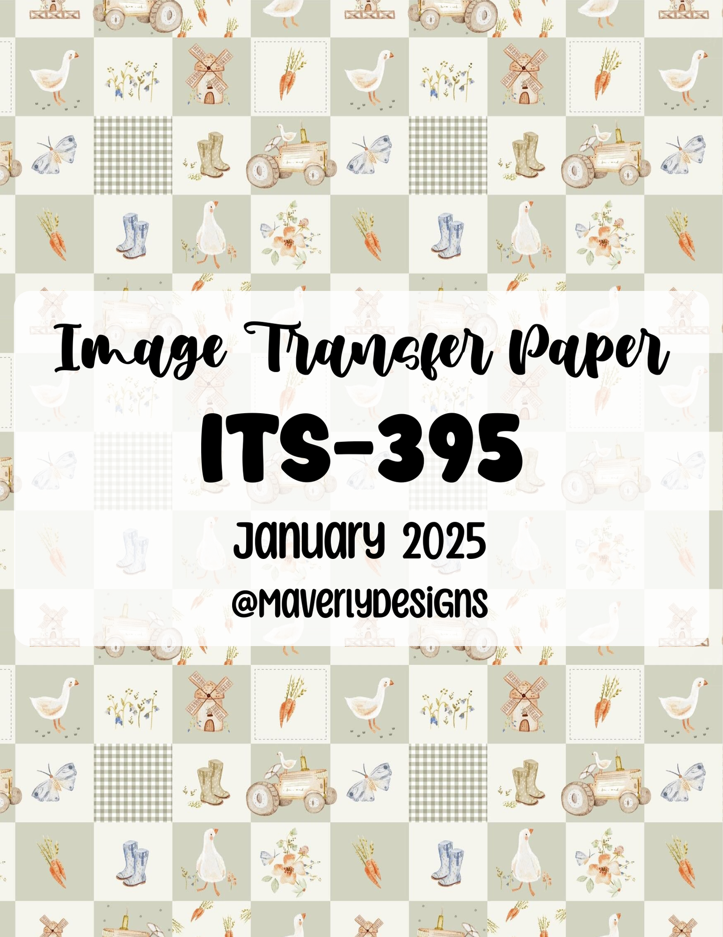 ITS-395 - Transfer Paper - January 2026 Launch