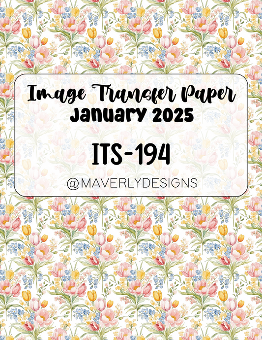 ITS-194 - Transfer Paper - January 2025 Launch