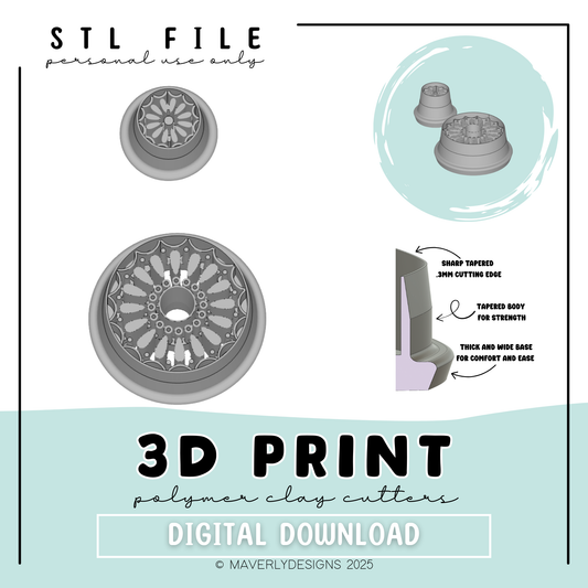 !Aulera Digital Download - STL Polymer Clay Cutter - Print your own Clay Cutter - February 2026