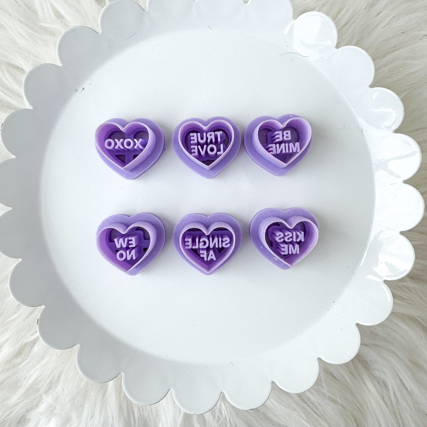 Conversation Hearts - .75in - Valentines Day Collection - December 2024