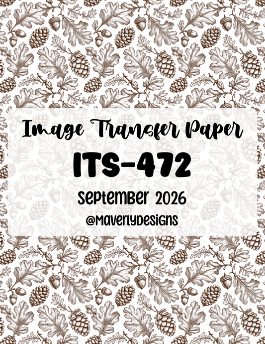 ITS-472 - Transfer Paper - September 2026 Launch