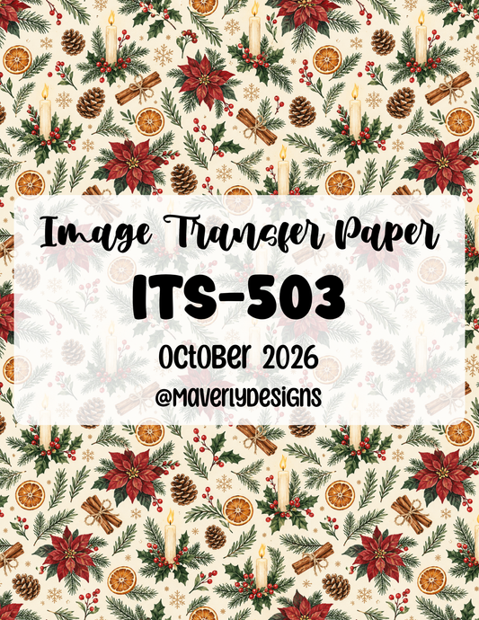 ITS-503 - Transfer Paper - October 2026 Launch