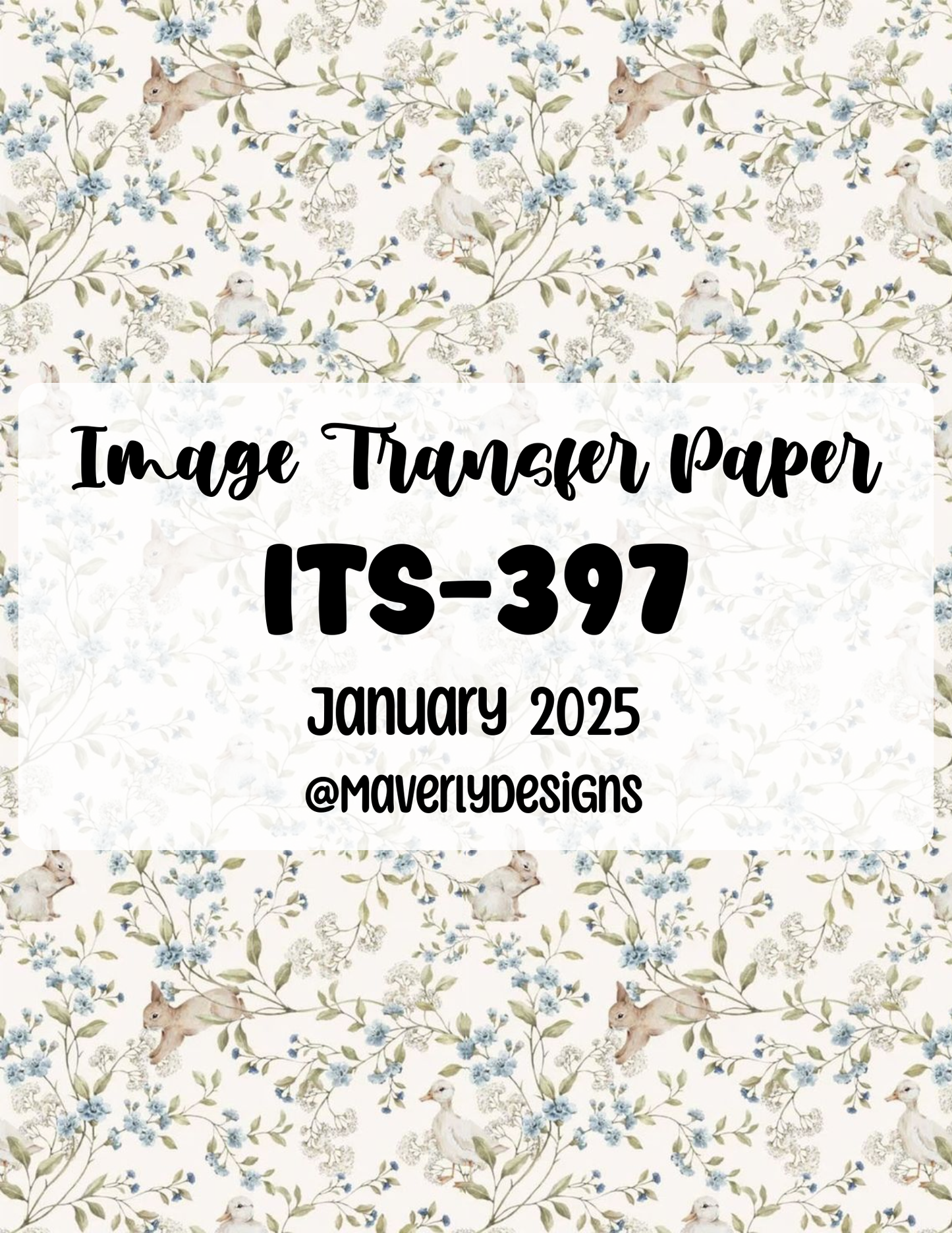 ITS-397 - Transfer Paper - January 2026 Launch