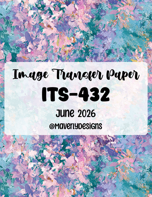 ITS-432 - Transfer Paper - June 2026 Launch