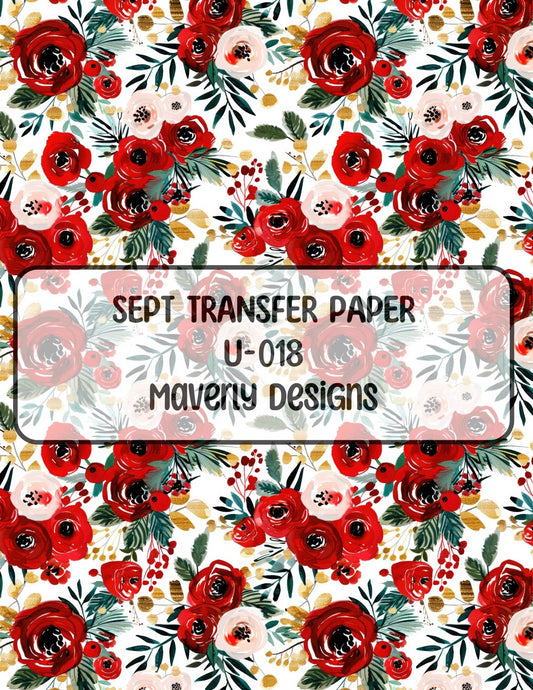 U-018 - September 2024 - Transfer Paper