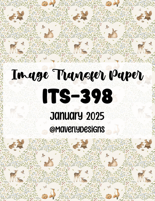 ITS-398 - Transfer Paper - January 2026 Launch