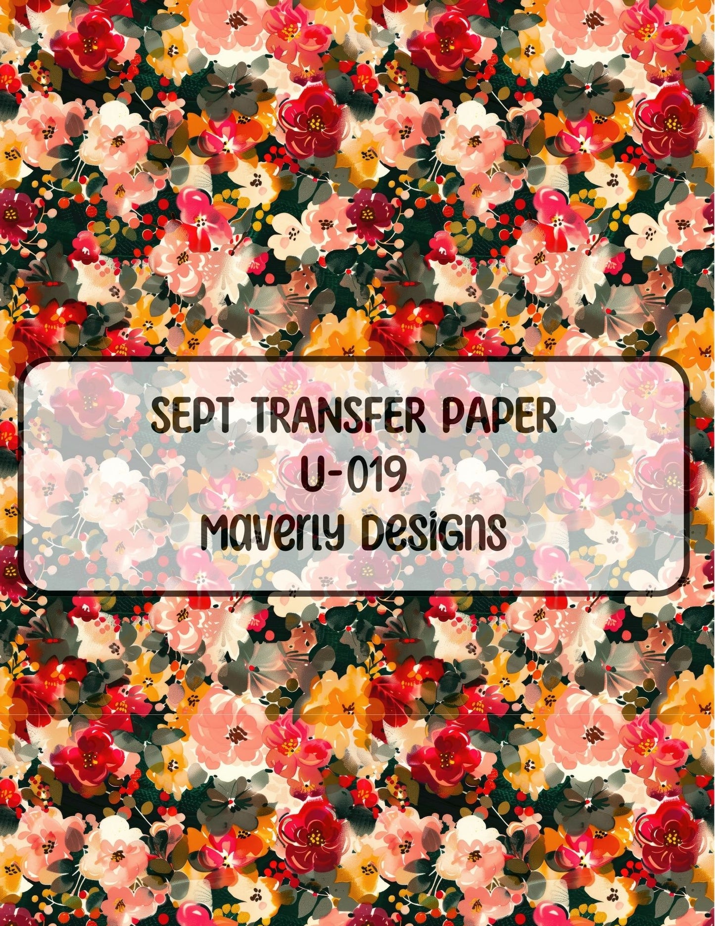 U-019 - September 2024 - Transfer Paper