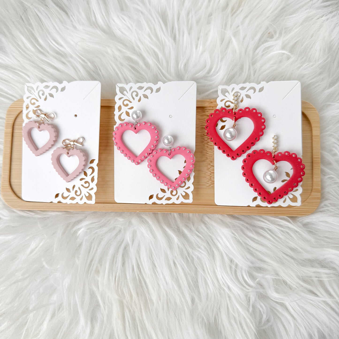 Scalloped Heart Window - Valentines Day Collection - December 2024