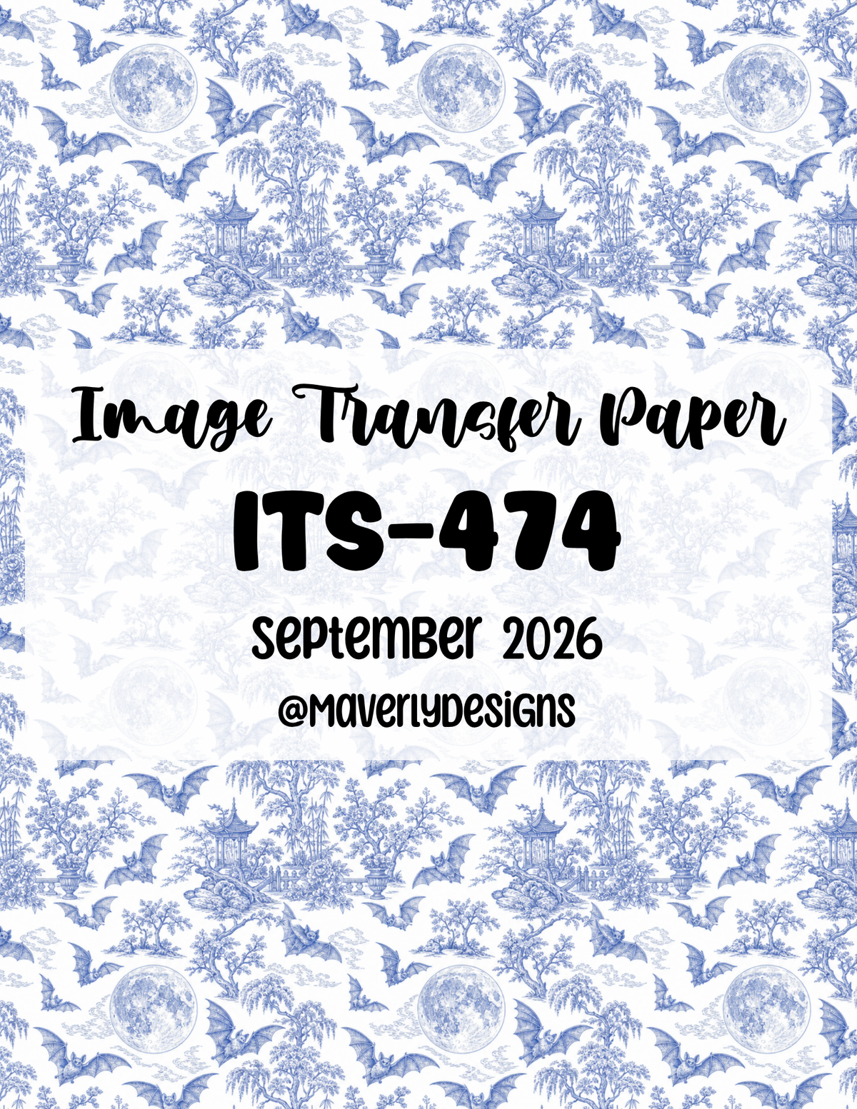 ITS-474 - Transfer Paper - September 2026 Launch