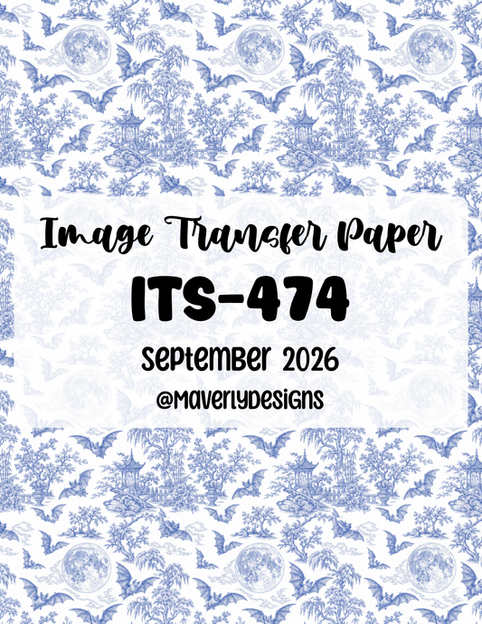 ITS-474 - Transfer Paper - September 2026 Launch