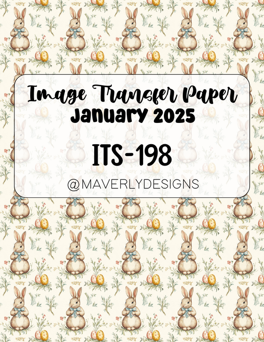 ITS-198 - Transfer Paper - January 2025 Launch