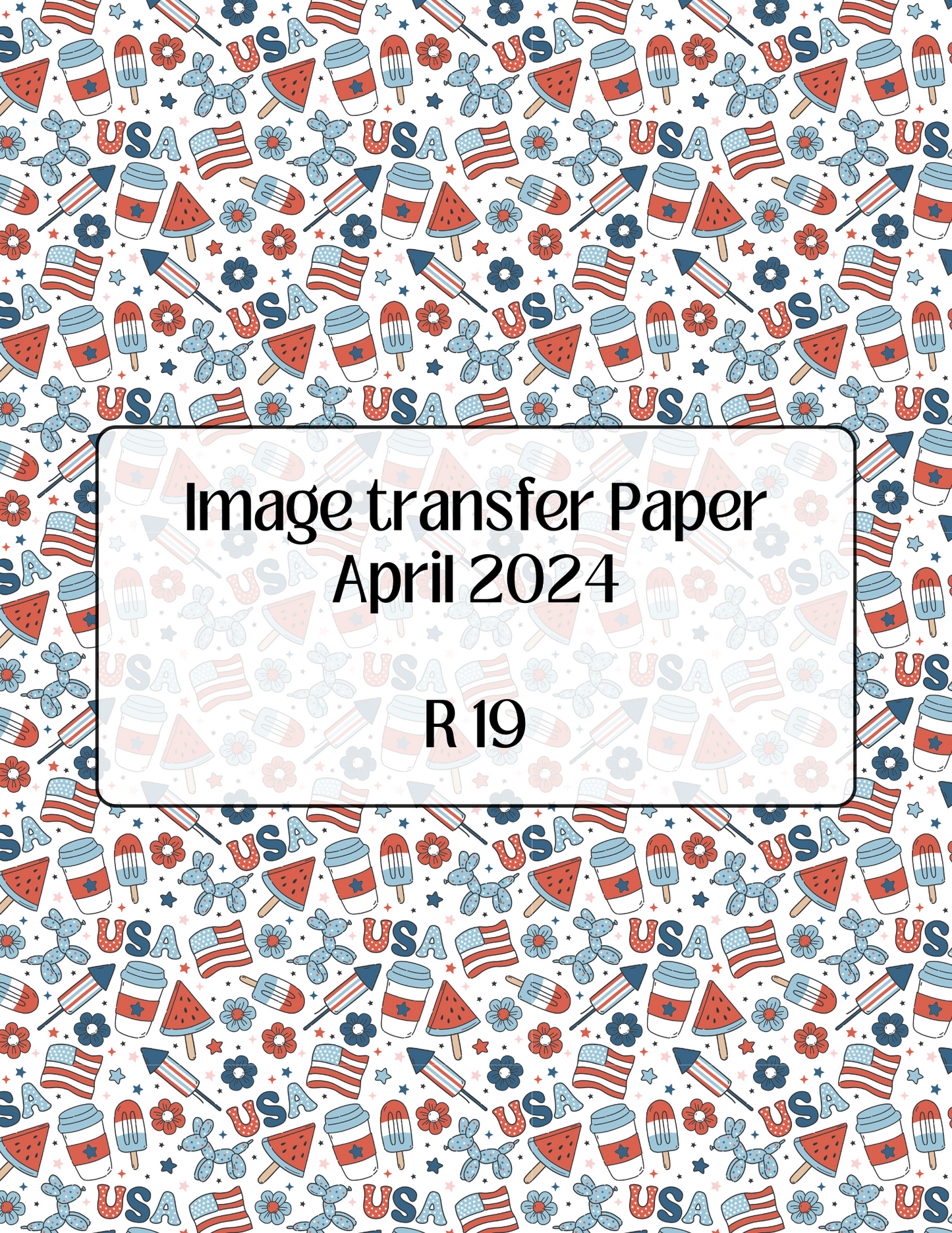 ITS-154 - IMAGE TRANSFER PAPER (R19)