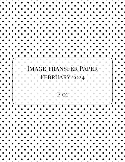 ITS-108 - IMAGE TRANSFER PAPER (P01)