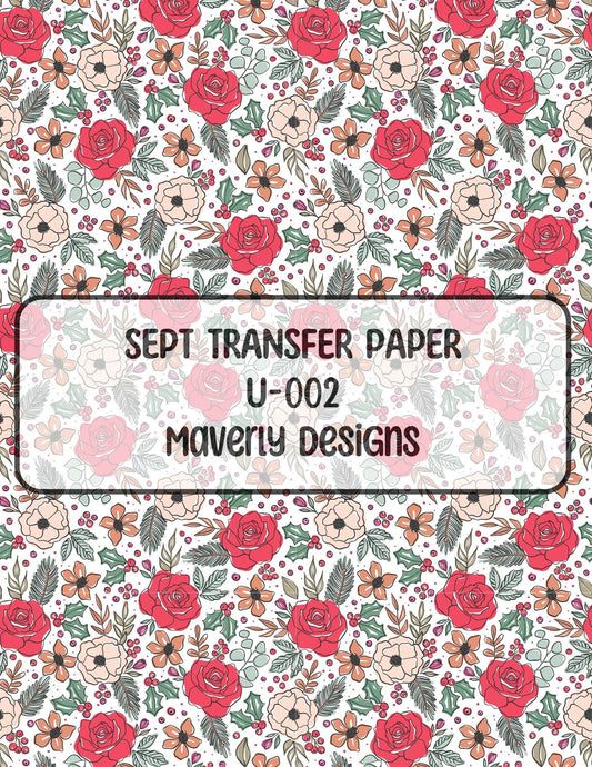 U-002 - September 2024 - Transfer Paper