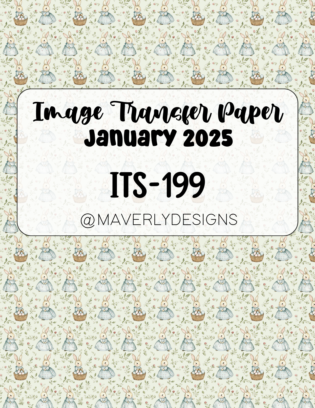 ITS-199 - Transfer Paper - January 2025 Launch