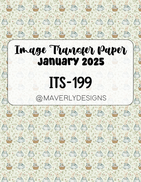 ITS-199 - Transfer Paper - January 2025 Launch