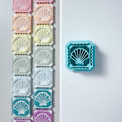 Shell Square Clay Cutter - April 2025 Launch