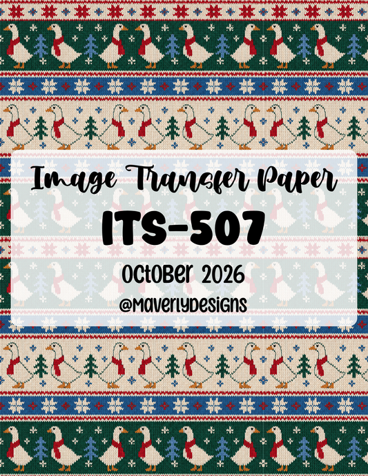 ITS-507 - Transfer Paper - October 2026 Launch