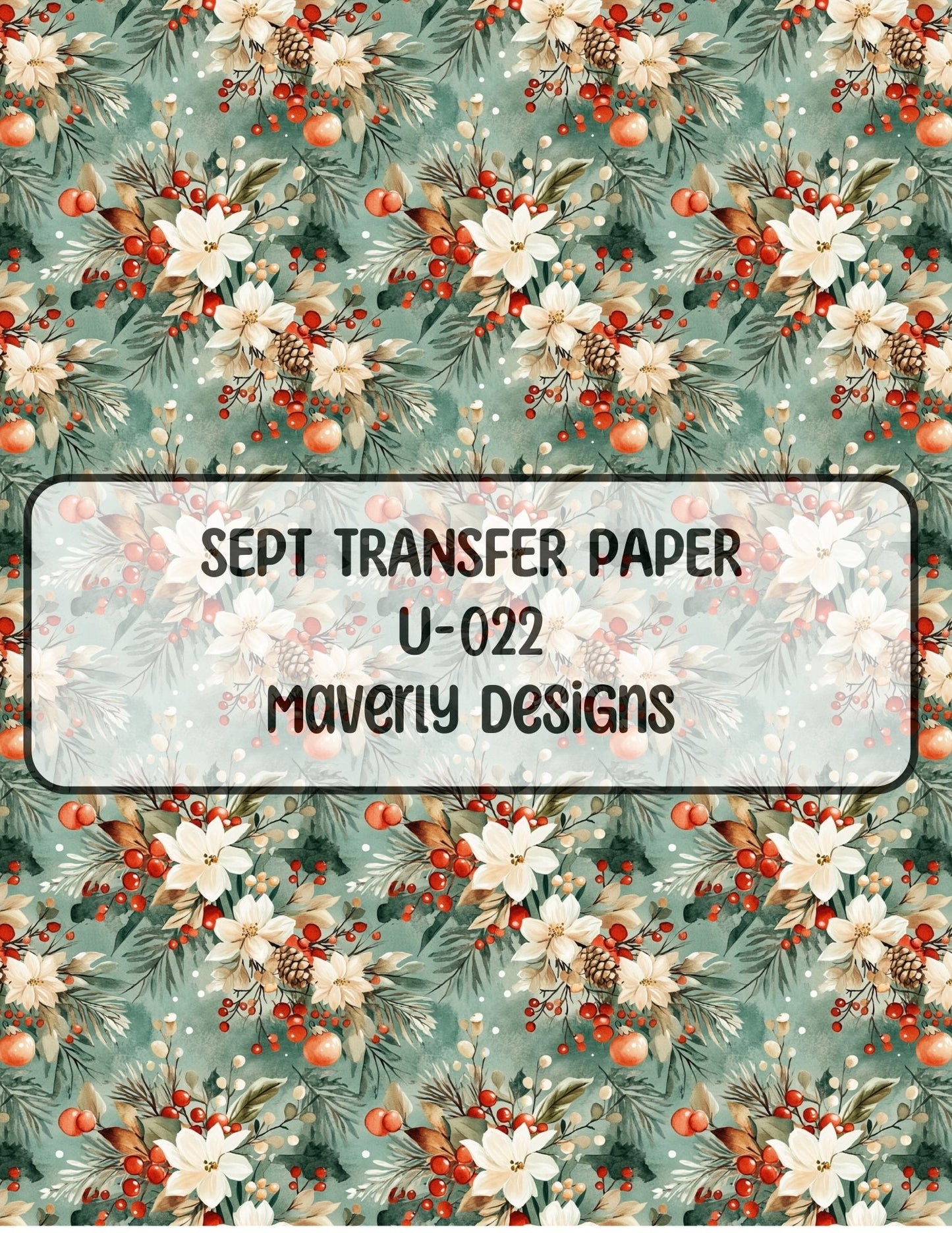 U-022 - September 2024 - Transfer Paper