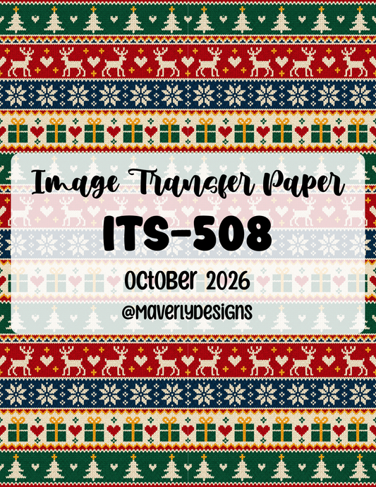 ITS-508 - Transfer Paper - October 2026 Launch