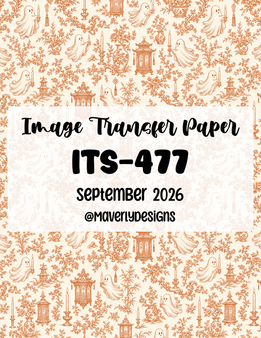 ITS-477 - Transfer Paper - September 2026 Launch