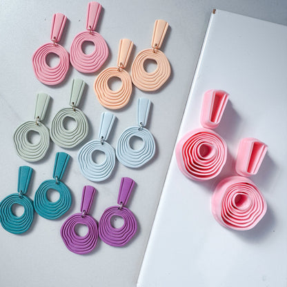 Estelle - Mirrored Set Duo - Imprint Window Clay Cutter - April 2025 Launch