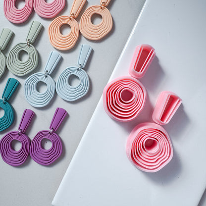 Estelle - Mirrored Set Duo - Imprint Window Clay Cutter - April 2025 Launch