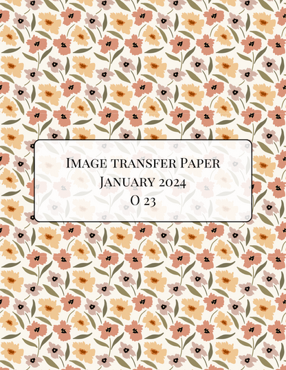 ITS-106 - IMAGE TRANSFER PAPER (O23)