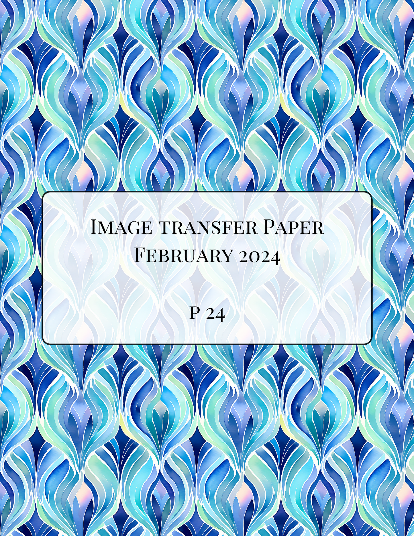 ITS-121 - IMAGE TRANSFER PAPER (P24)