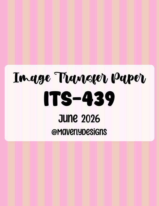 ITS-439 - Transfer Paper - June 2026 Launch