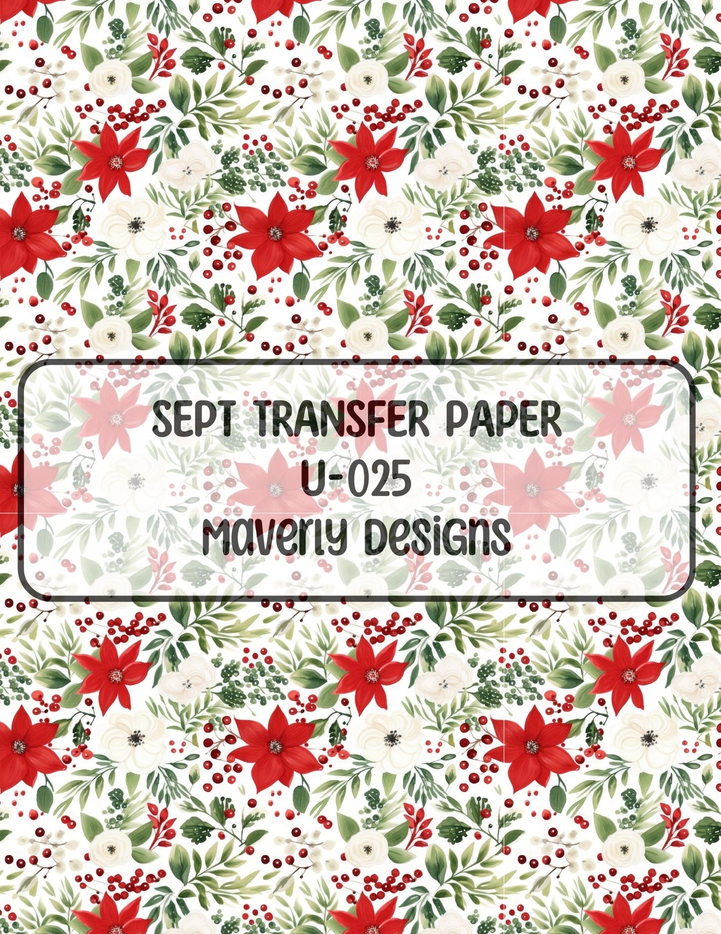 U-025 - September 2024 - Transfer Paper