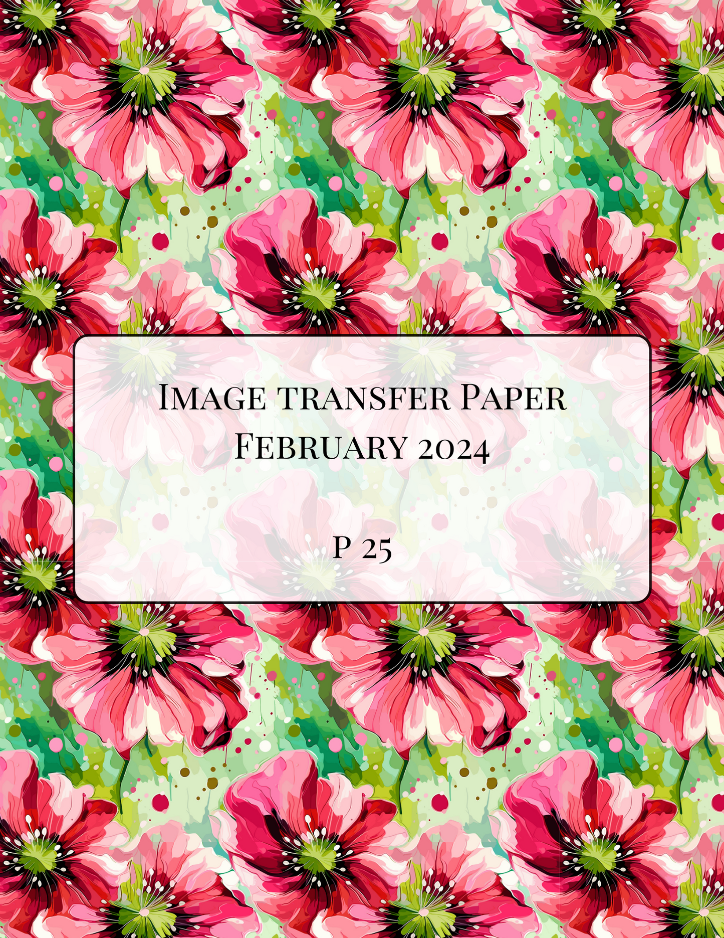 ITS-122 - IMAGE TRANSFER PAPER (P25)