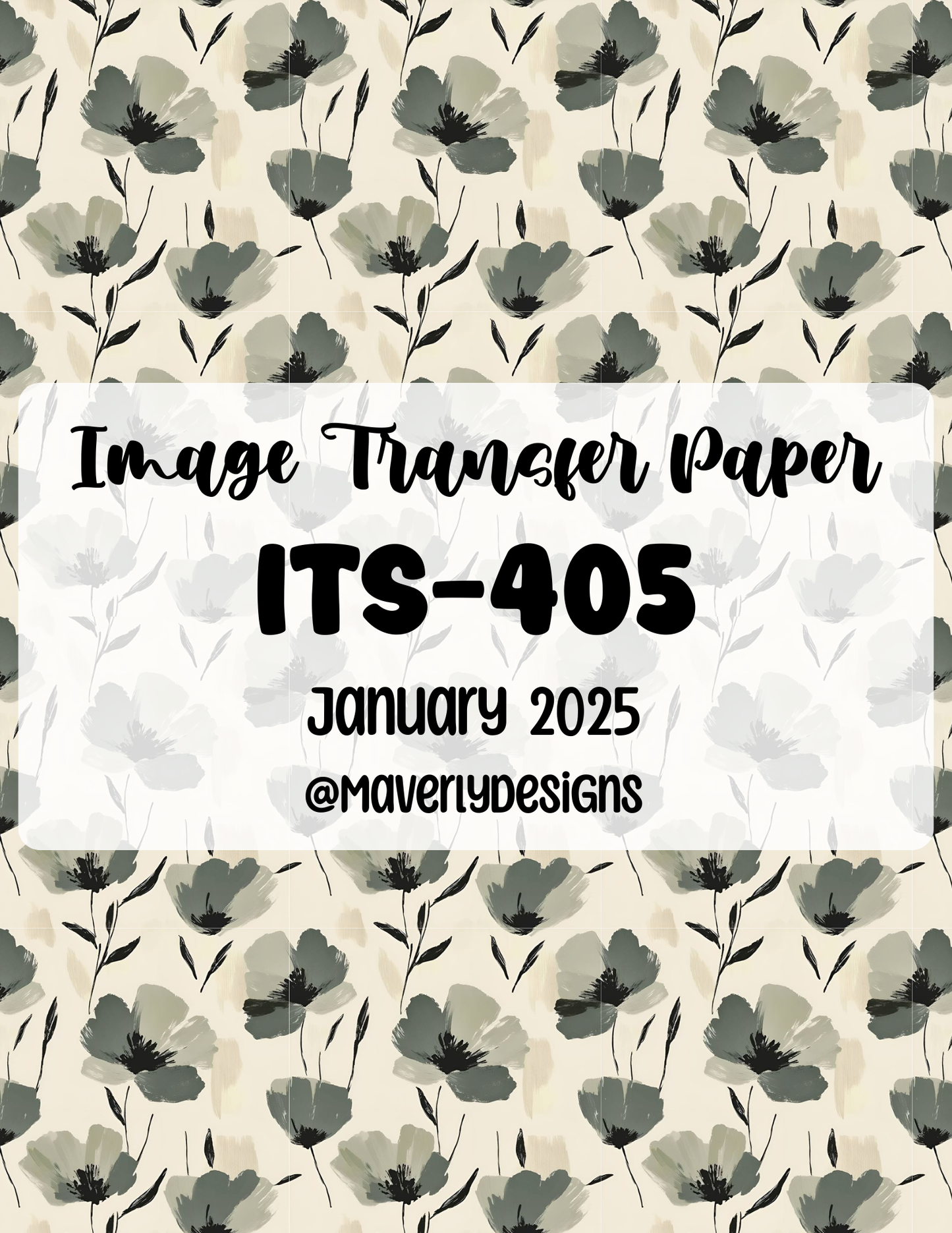 ITS-405 - Transfer Paper - January 2026 Launch