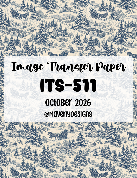 ITS-511 - Transfer Paper - October 2026 Launch