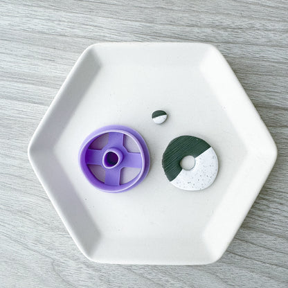 Abstract Circle Window Clay Cutter-February 2024 Launch