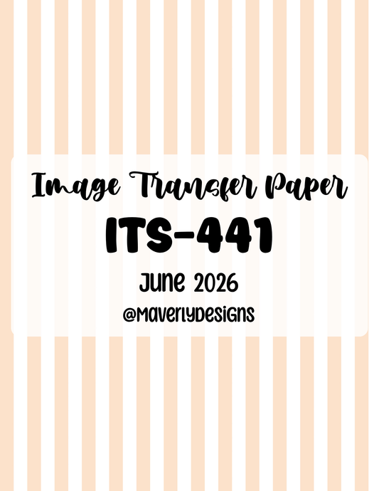 ITS-441 - Transfer Paper - June 2026 Launch