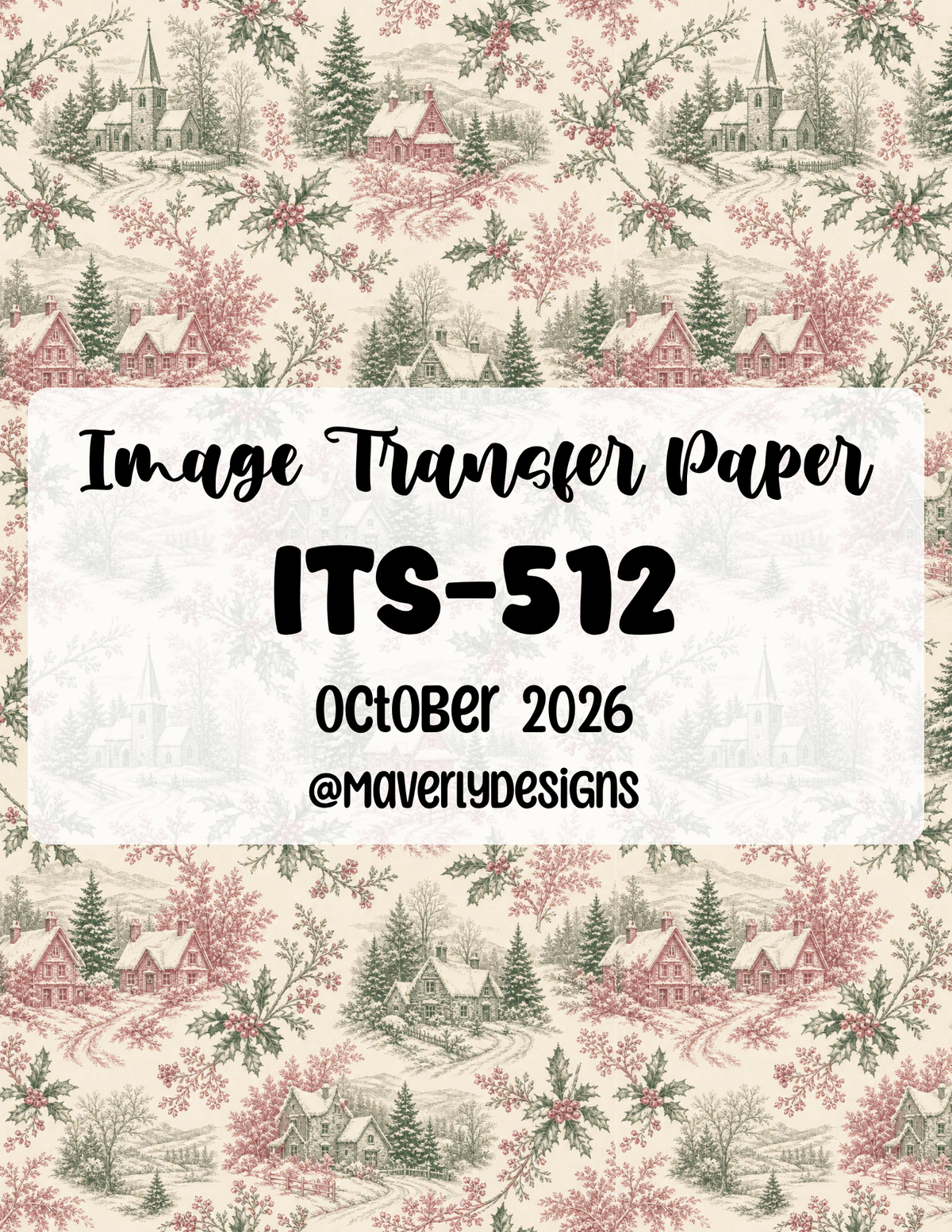 ITS-512 - Transfer Paper - October 2026 Launch