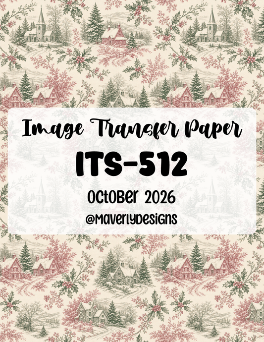 ITS-512 - Transfer Paper - October 2026 Launch