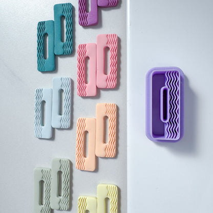 Rectangle Squiggle Window Clay Cutter - April 2025 Launch