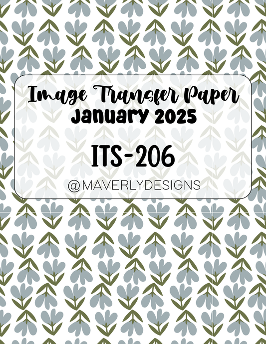 ITS-206 - Transfer Paper - January 2025 Launch