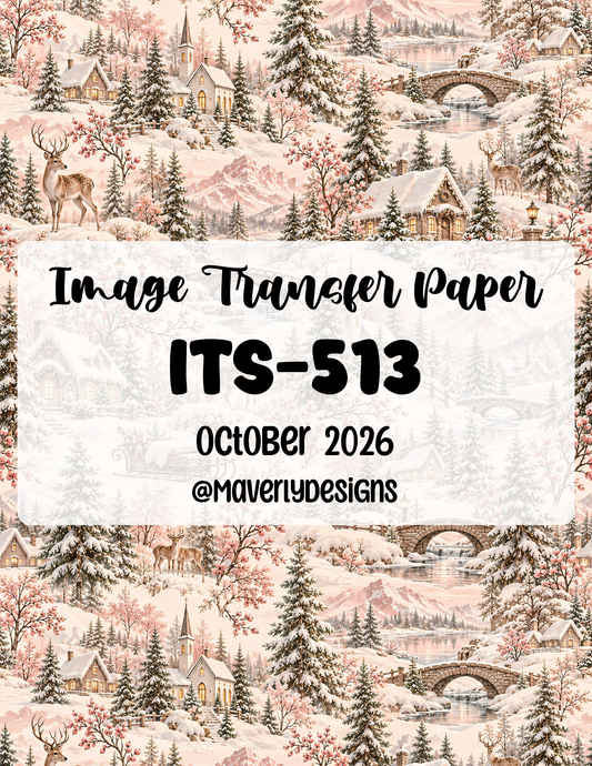 ITS-513 - Transfer Paper - October 2026 Launch